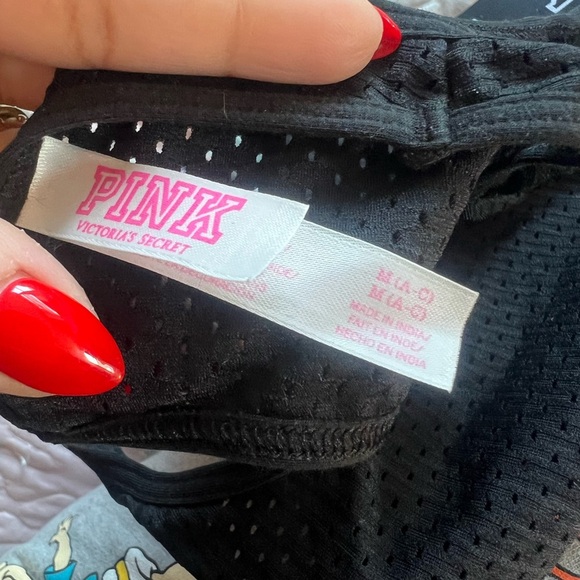 Victoria’s Secret PINK Sports Bra – Peekaboo Design – Size Medium (A-C) – Good C - Picture 9 of 9